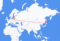 Vluchten van Sapporo naar Lublin