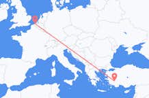 Рейсы из Денизли, Турция в Остенде, Бельгия
