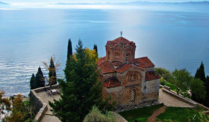 Heldagstur i Ohrid med St Naum fra Skopje