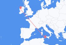 Vluchten van Pantelleria, Italië kloppen, Ierland