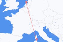 Flyreiser fra Amsterdam, til Olbia