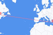 Flights from Quebec City to Santorini