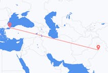 Flyreiser fra Amritsar, til Istanbul