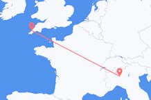 Flyreiser fra Newquay, til Milano