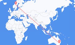 Flüge von Orange, Australien nach Östersund, Schweden