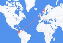 Flights from Quito, Ecuador to Oslo, Norway