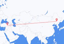 Flyreiser fra Changchun, Kina til Elazig, Tyrkia