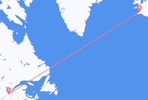 เที่ยวบินจาก ควิเบก แคนาดา ไปยัง Reykjavík แคนาดา
