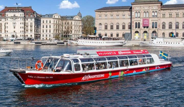 Stockholm Red Buses Hop-on-Hop-off mit Boot
