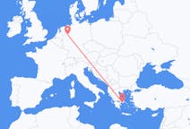 Flyreiser fra Athen, Hellas til Münster, Tyskland