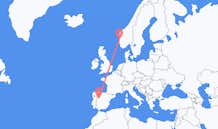 Flyreiser fra Salamanca, Spania til Bergen, Norge