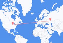 Flights from Chicago, the United States to Saratov, Russia