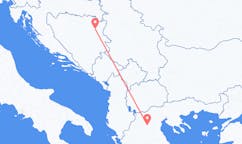 Fly fra Tuzla til Kozani