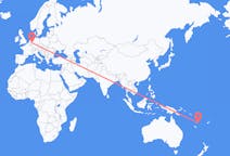Flyrejser fra Port Vila, Vanuatu til Düsseldorf, Tyskland