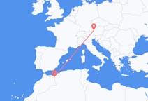 Loty z Wadżda, Maroko do Salzburg, Austria
