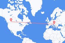Flyrejser fra Calgary, Canada til Zagreb, Kroatien