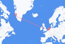 Flyreiser fra Eindhoven, Nederland til Nuuk, Grønland