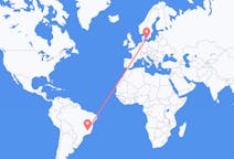 Vols de Belo Horizonte, le Brésil pour Copenhague, Danemark