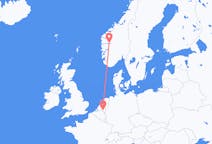 Flyrejser fra Sogndal, Norge til Eindhoven, Holland