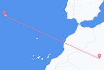 Flug frá Adrar til Ponta Delgada