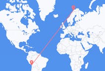 Flyreiser fra Arica, Chile til Tromsø, Norge
