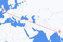 Flights from Heho, Myanmar (Burma) to Bristol, England