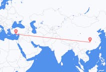 Flyg från Zhangjiajie, Kina till Gazipaşa, Turkiet