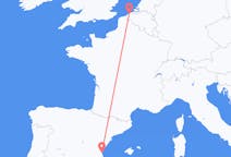 Flights from Ostend, Belgium to Valencia, Spain