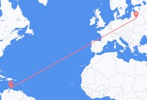Flights from Aruba to Vilnius