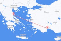 Lennot Antalyasta, Turkki Volosiin, Kreikka