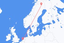 Flights from Rotterdam, the Netherlands to Gällivare, Sweden
