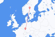 Flights from Karlsruhe, Germany to Rörbäcksnäs, Sweden