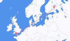 Flights from Saint Peter Port, Guernsey to Savonlinna, Finland