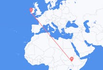 Flights from Gambela, Ethiopia to County Kerry, Ireland