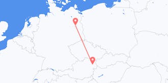 Flyrejser fra Tyskland til Østrig