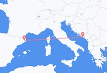 Flyg från Girona till Dubrovnik