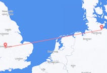 Flyrejser fra Lübeck, Tyskland til Birmingham, England