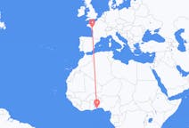 Flights from Lomé, Togo to Nantes, France