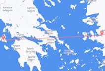 Flyreiser fra Kefallinia, til Izmir