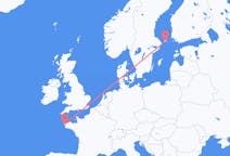 Flights from Mariehamn to Brest