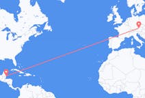 Flyreiser fra San Pedro, Belize til Linz, Østerrike