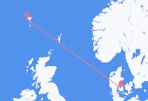 Flights from Odense, Denmark to Sørvágur, Faroe Islands