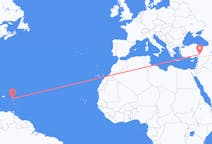 Flights from from Antigua to Kahramanmaraş