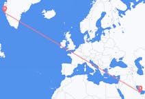 Flyrejser fra Doha, Qatar til Maniitsoq, Grønland