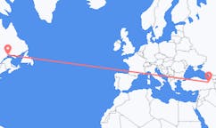 Flights from Sept-Îles, Canada to Erzurum, Turkey