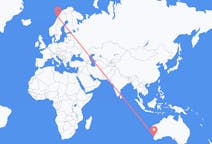 Flyreiser fra Perth, Australia til Bodø, Norge