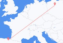Flights from Vitoria-Gasteiz, Spain to Bydgoszcz, Poland