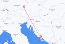 Flyg från Brač till Salzburg