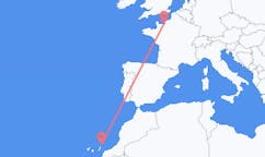Flyrejser fra Deauville til Lanzarote