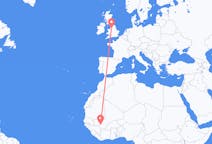 Flights from Bamako, Mali to Manchester, the United Kingdom